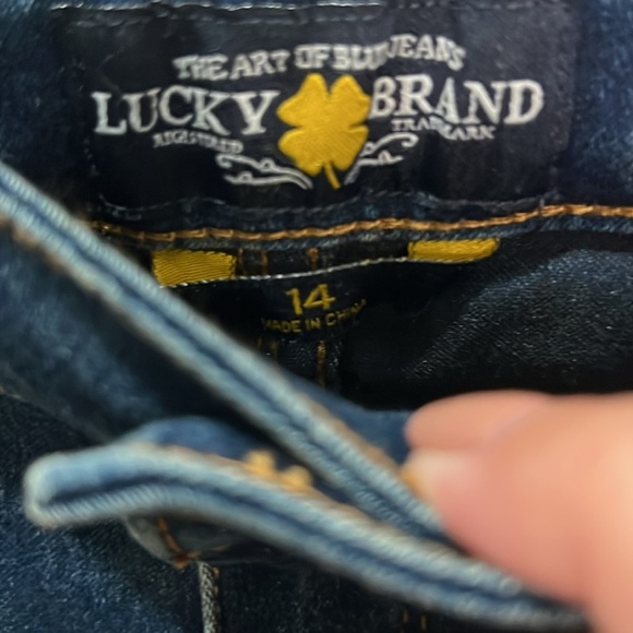 Lucky Brand Girls Jeans Zoe Jeggings Skinny Adjustable Waist Stretchy Comfy Blue - Picture 4 of 13